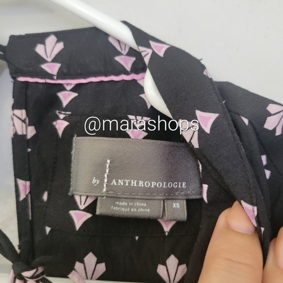 Anthropologie Dasha Smocked Midi Dress - Picture 5 of 6